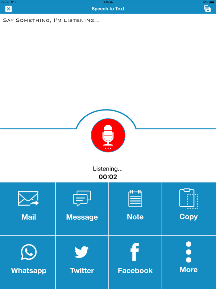 Dictator Speech to Text