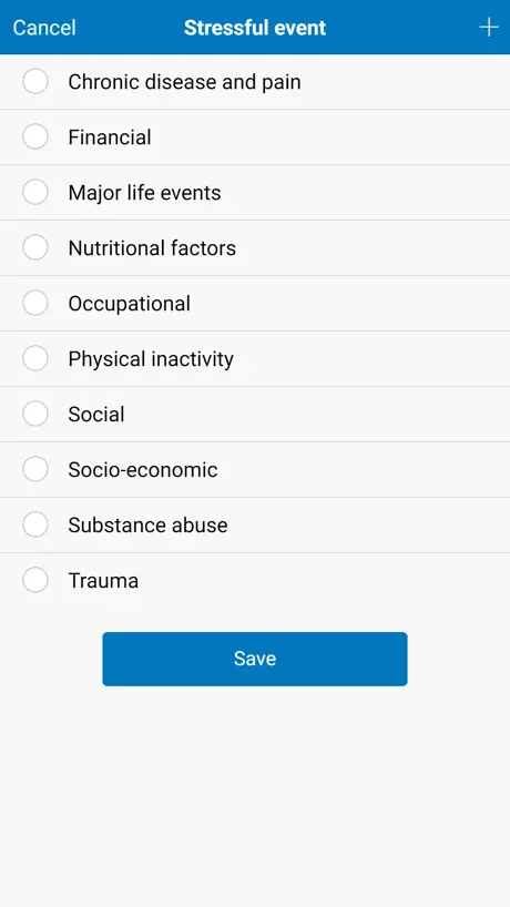 Stress Log