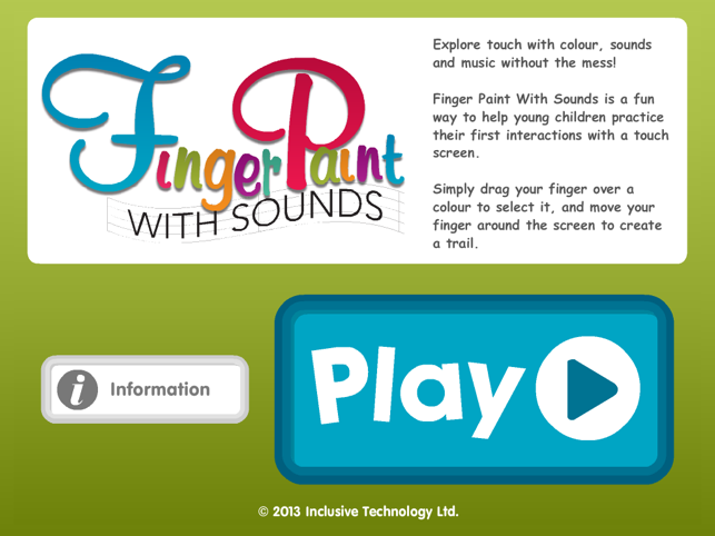 ‎Finger Paint With Sounds Screenshot