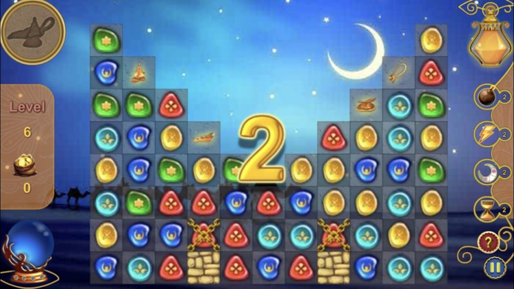 Match 3-1001 Arabian Nights screenshot-3