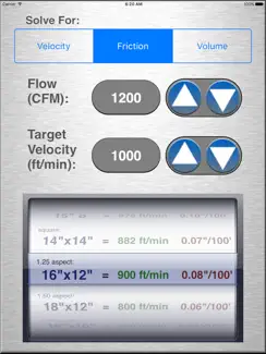 HVAC Duct Size Calculator iPad image 4