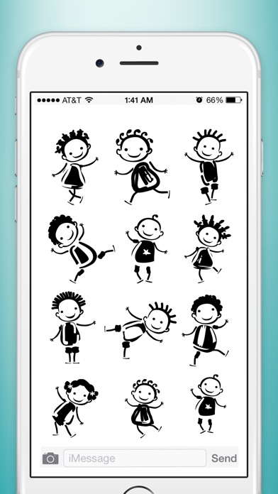 Animated Youngsters Stickers screenshot 2