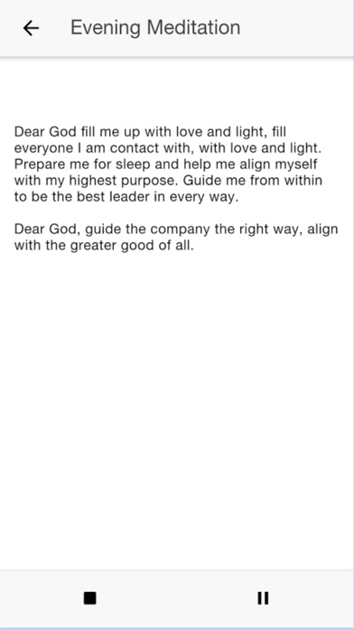 Business Prayer App screenshot 2