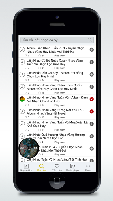 Nhac tru tinh - Nhac bolero Screenshot