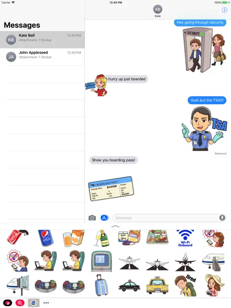 Travel Stickers: Emojis