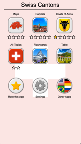 Cantons of Switzerland Quiz screenshot
