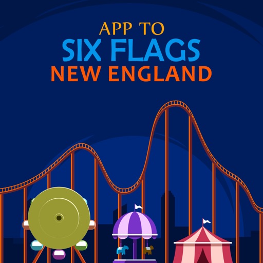 App to Six Flags New England Icon