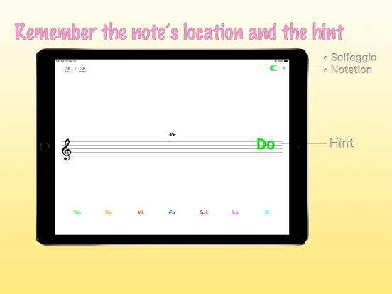 Screenshot #6 pour DoReMi Trainer - FindDoReMi