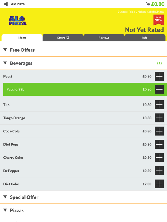 Screenshot #6 pour Alo Pizza