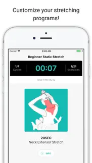 stretching & flexibility plans iphone screenshot 4