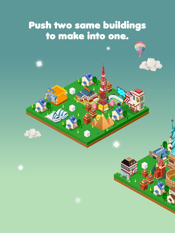 2048 Merge Town!
