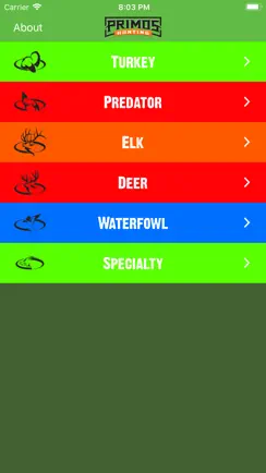 Primos Hunting Calls iPhone image 1