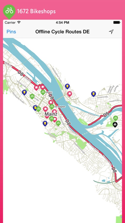 Offline Cycle Routes Germany screenshot-4