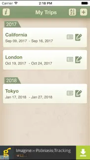 trip planner pro iphone screenshot 2