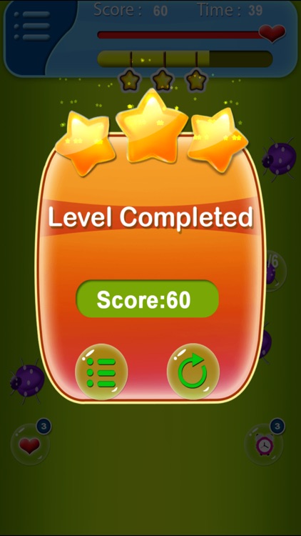 Butterfly And Bugs Bang Game