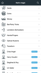 Magic Tricks Revealed Free screenshot