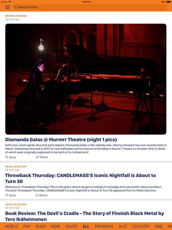 Screenshot #4 pour music nows.