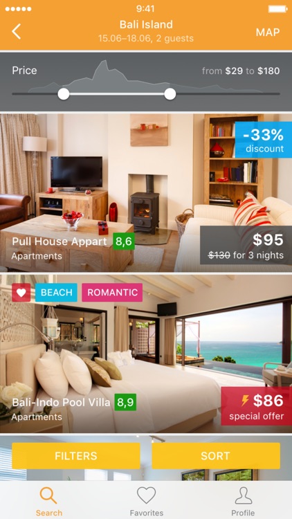 Сheap holiday accommodation — Apartments