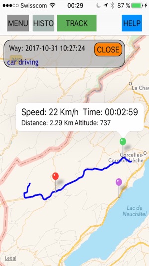 GPS tracker, speed, compass(圖5)-速報App