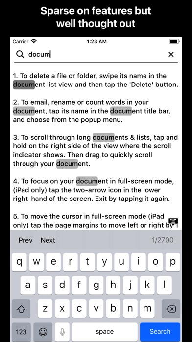 Writemator - Plain Text Editor screenshot 3