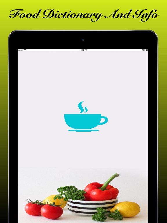Screenshot #4 pour Food Dictionary And Info