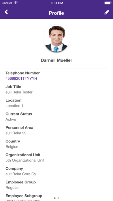 NGA euHReka iPhone screenshot 2 - Business app