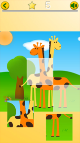 African Animals: Puzzles screenshot