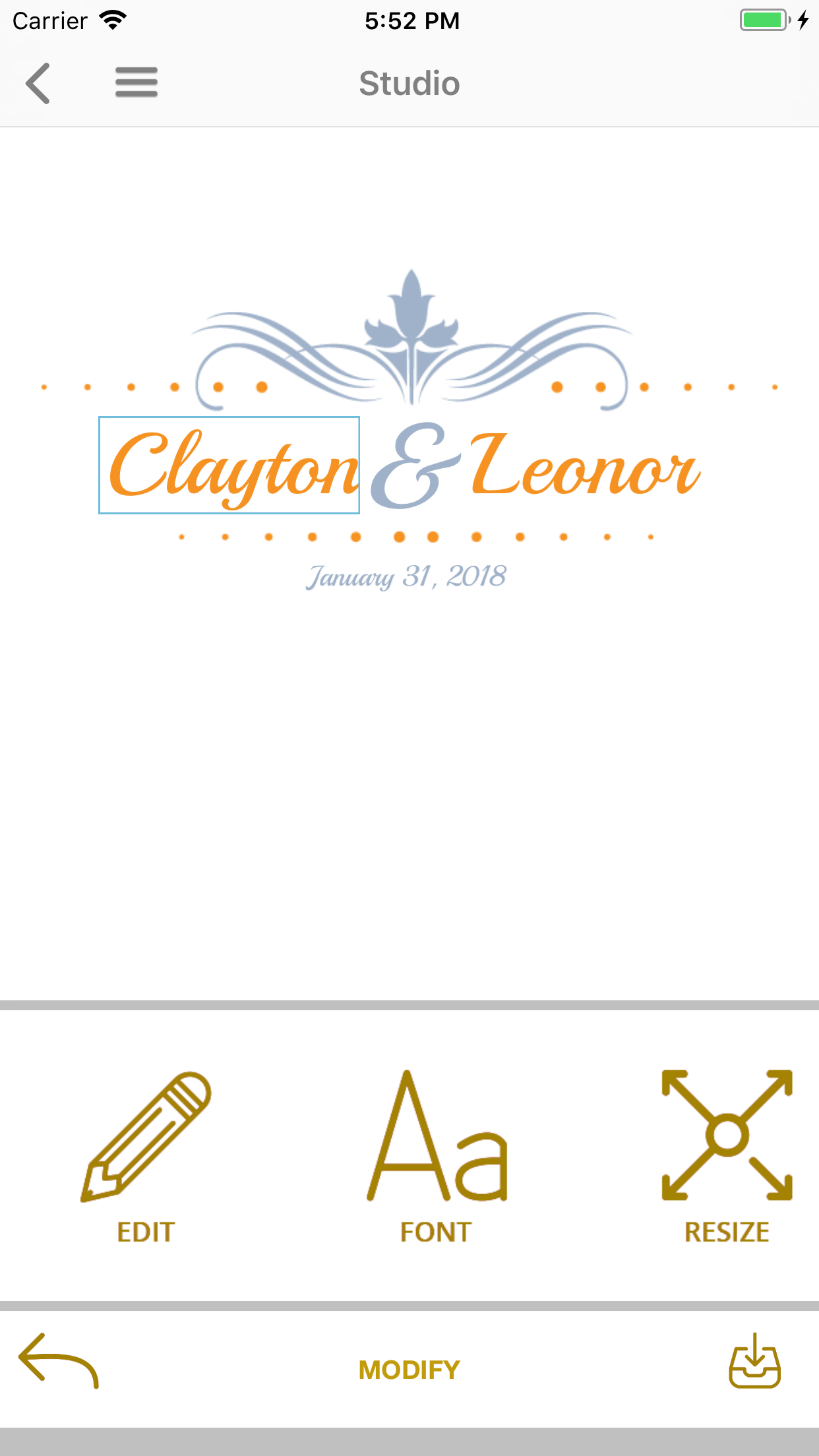 Quick Monogram Maker screenshot 4