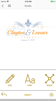 Quick Monogram Maker screenshot 4