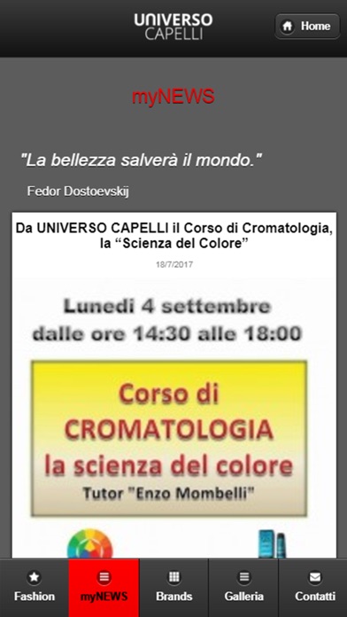 Universo Capelli screenshot 3