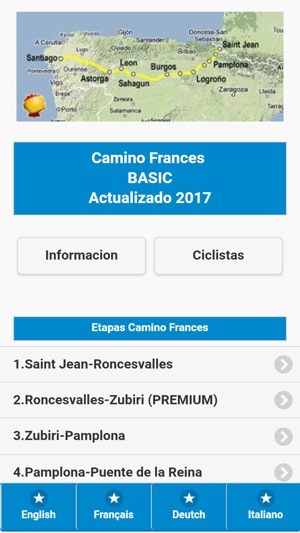 Camino Frances BASIC