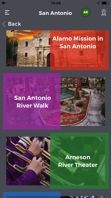 San Antonio Travel Guide Screenshot