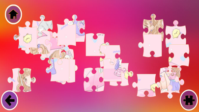 Anime Cartoon Puzzles Girls screenshot 2