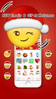 emoji added - christmas emoji iphone screenshot 1