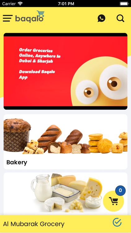 baqalo(UAE) - Order Grocery
