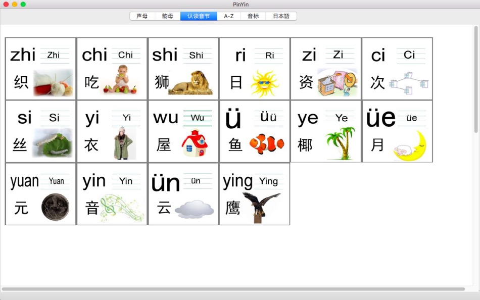 #3. PinYin-learn chinese english (macOS) 由: 著显 朱