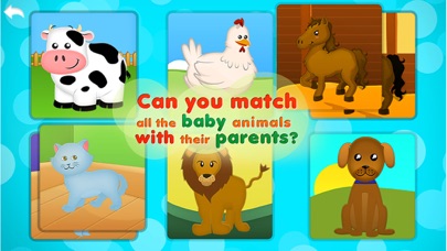 Screenshot #2 pour Animals Babies Puzzles Lite