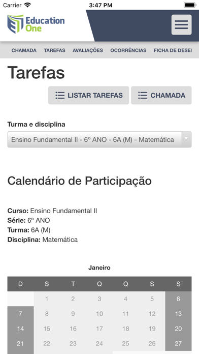 App screenshot
