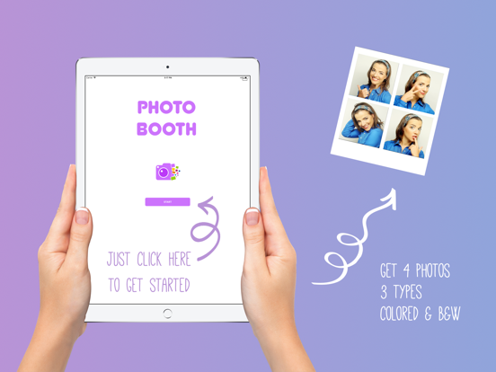 Screenshot #4 pour PhotoBooth: Get 4 Retro Photos