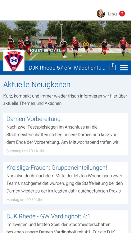 DJK Rhede 57 e.V. Mädchen