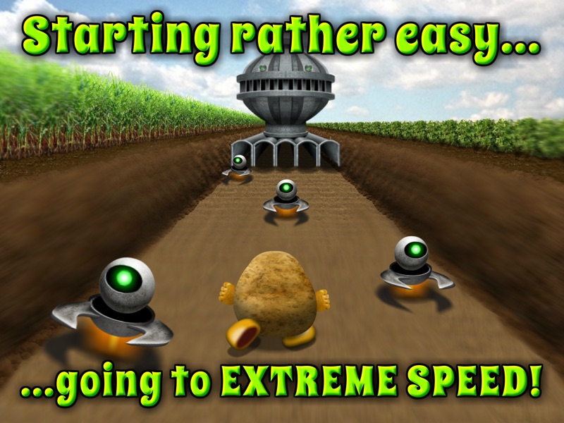 POTATO STORY - action runner fun game screenshot 8