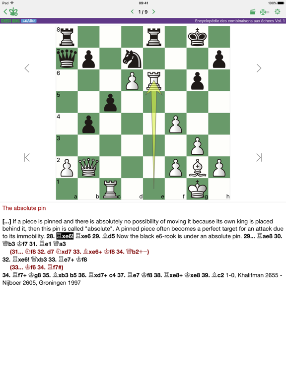 Screenshot #5 pour Combinaisons aux échecs Vol.1