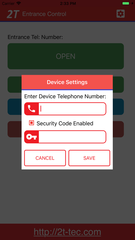#2. Entrance Control Extra (iOS) 由: Denis Gleeson