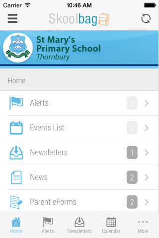 St Mary's Primary School Thornbury - Skoolbag screenshot 2