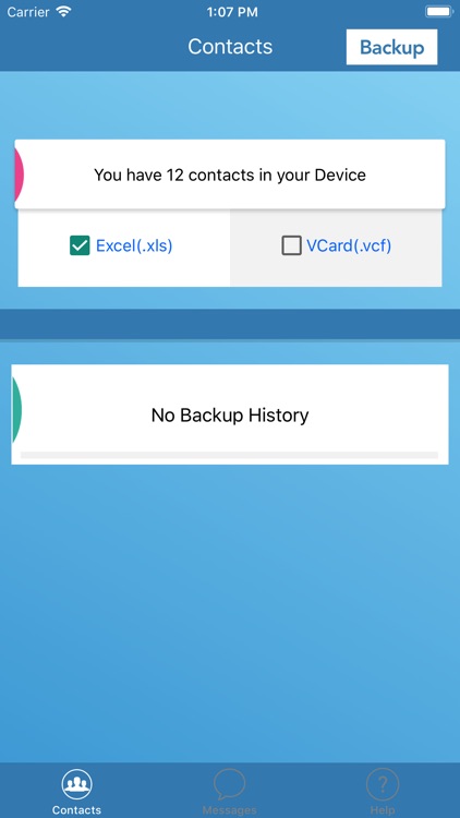 Export SMS and Contacts
