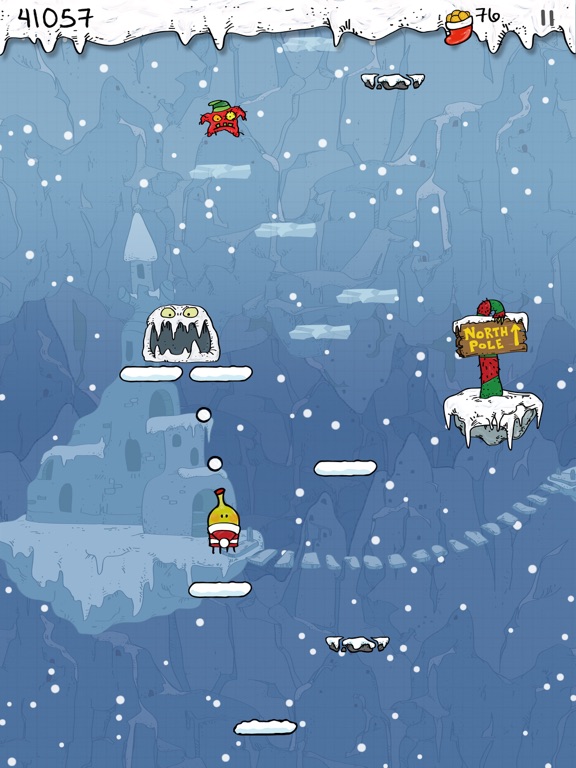 Screenshot #5 pour Doodle Jump Christmas PLUS