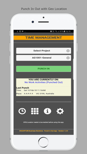 Punch In Out Timesheets(圖1)-速報App