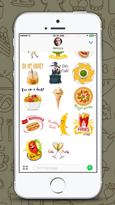 Animated Foodie Stickers screenshot 4