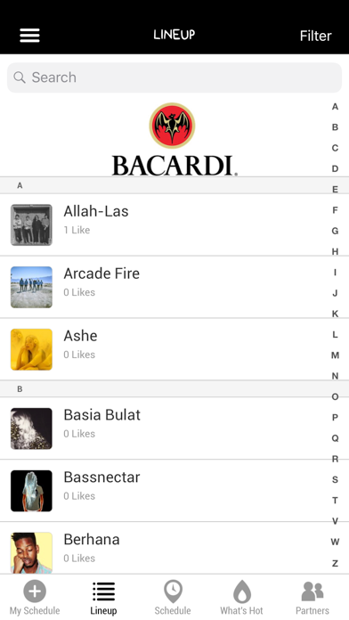 Okeechobee Music Festival iPhone screenshot 4 - Entertainment app