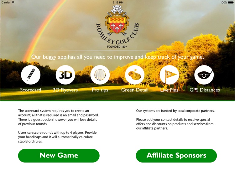 Romiley Golf Club - Buggy